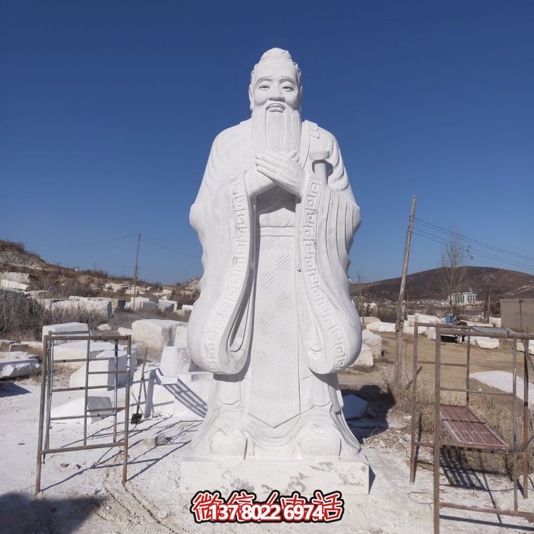 漢白玉雕塑——傳承歷史文化，喚起名人記憶