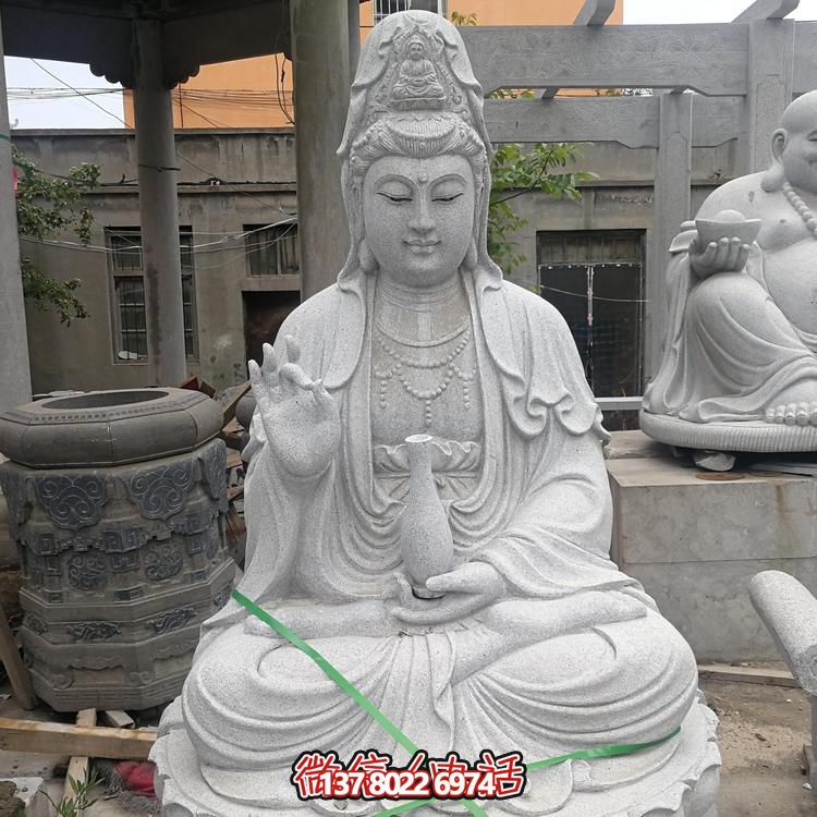 古典大理石觀(guān)音雕像