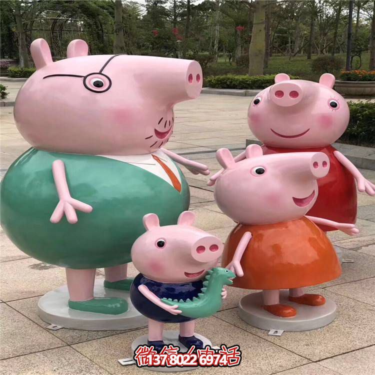 游樂園擺放玻璃鋼老鼠卡通動(dòng)物雕塑